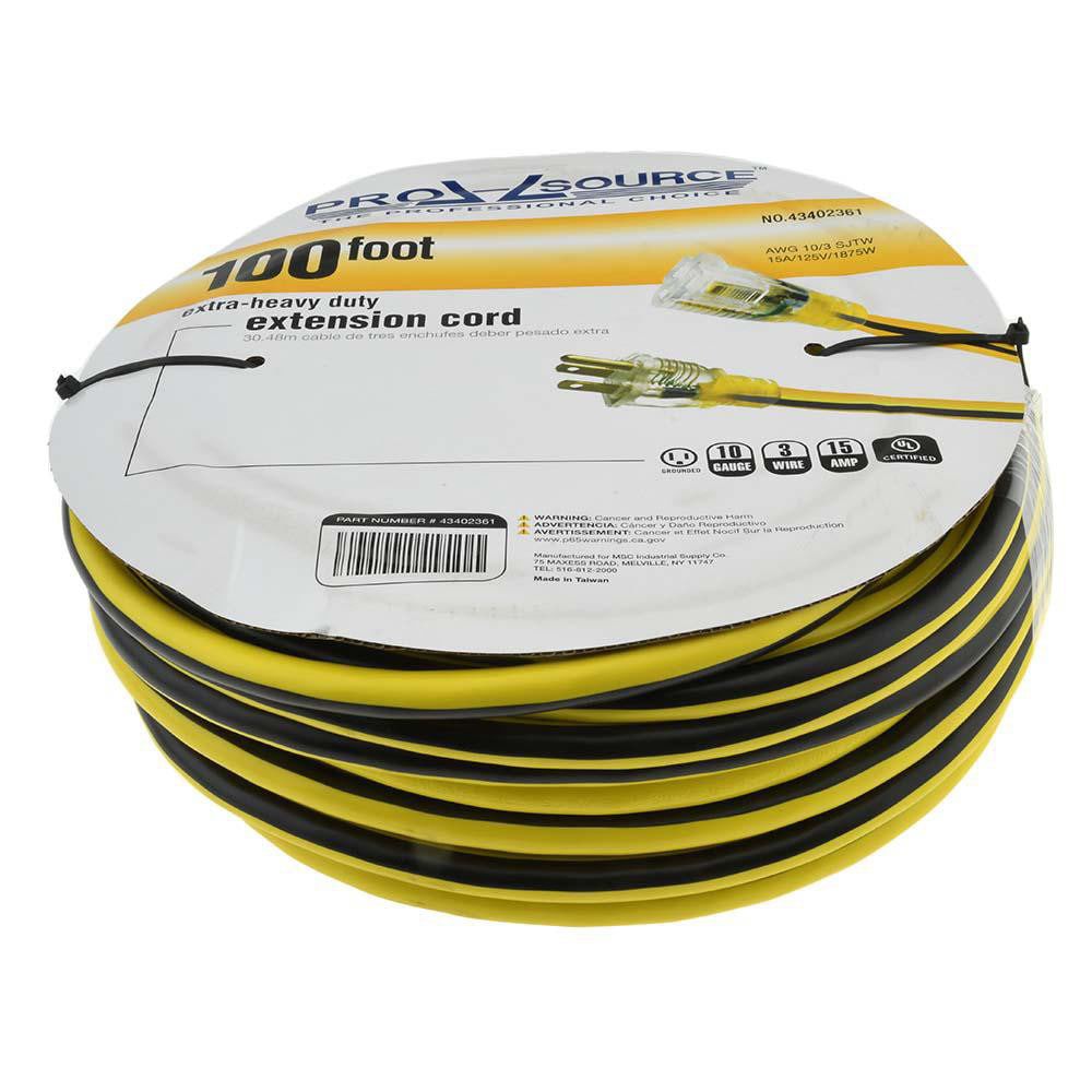 100', 10/3 Gauge/Conductors, Yellow/Blac